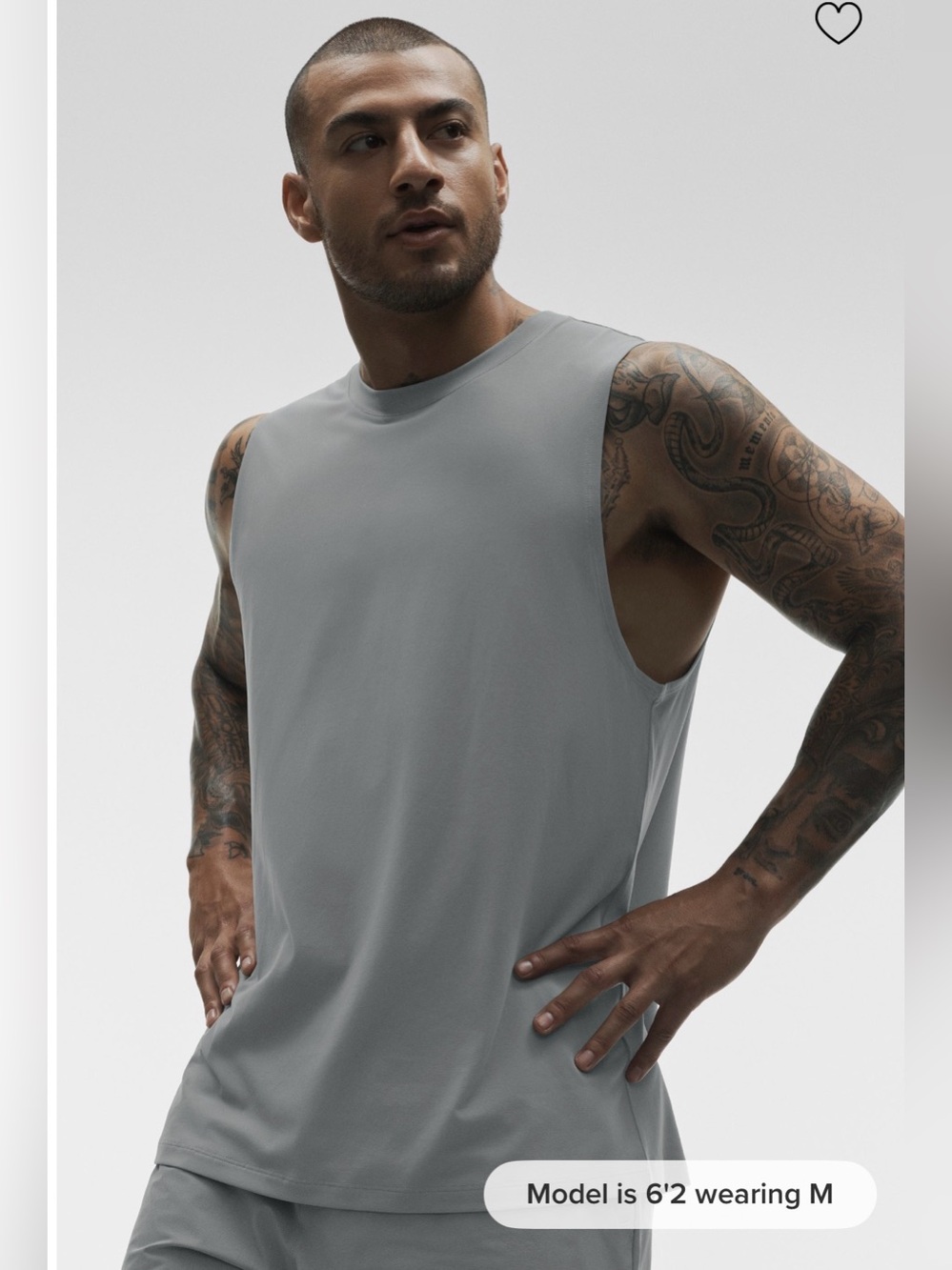ALO Yoga Men’s “Conquer” Muscle Tank (M) *BESTSELLER*